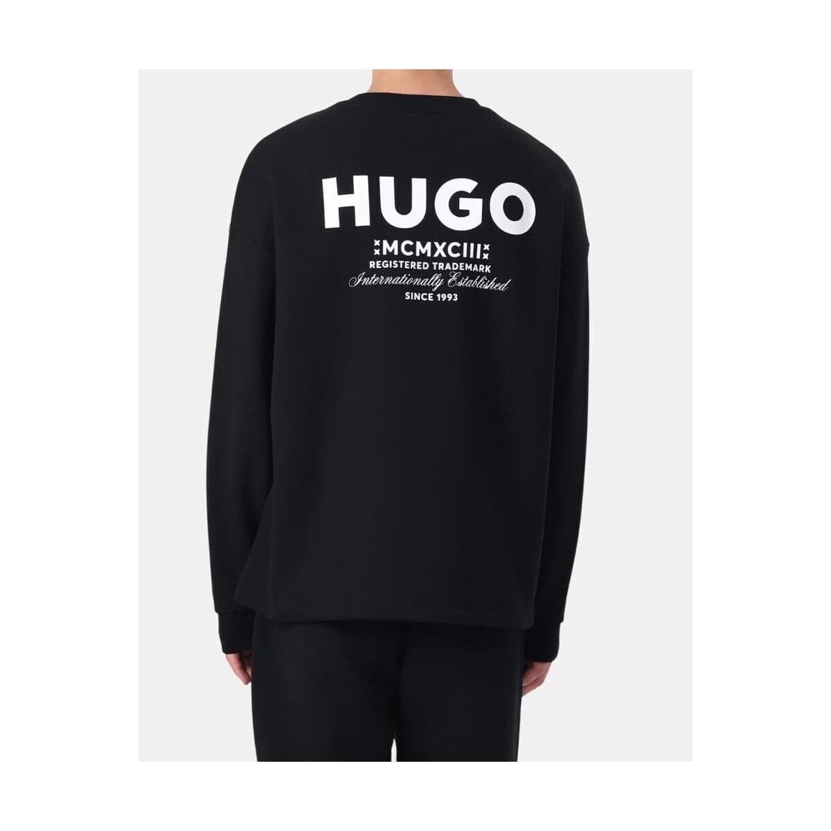 Men's Sports T-Shirts HUGO Black