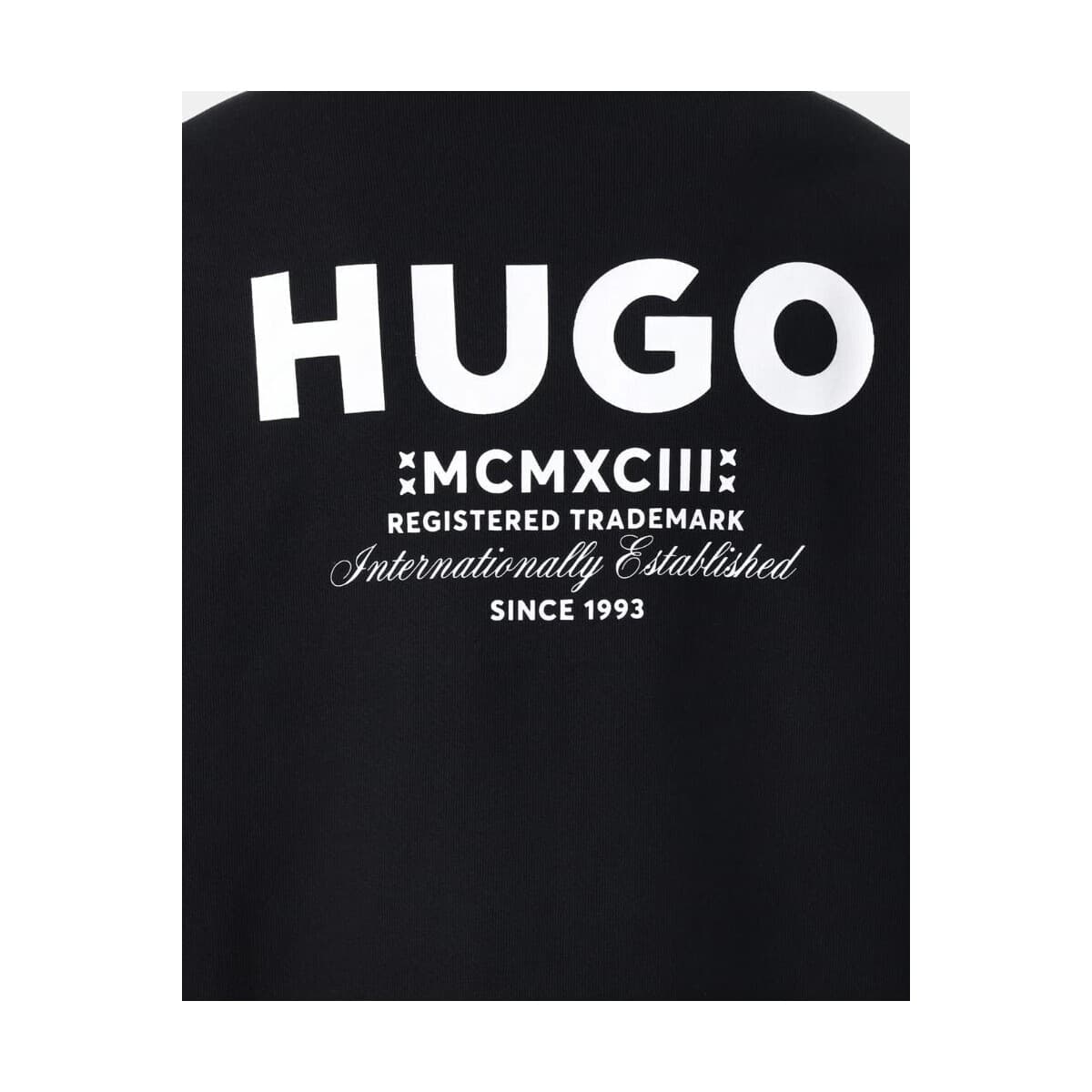 Men's Sports T-Shirts HUGO Black
