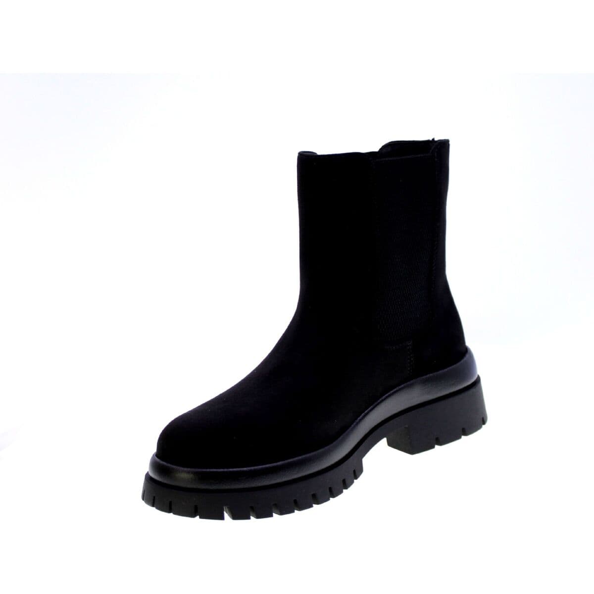 Women's Ankle Boots Gold&gold Black