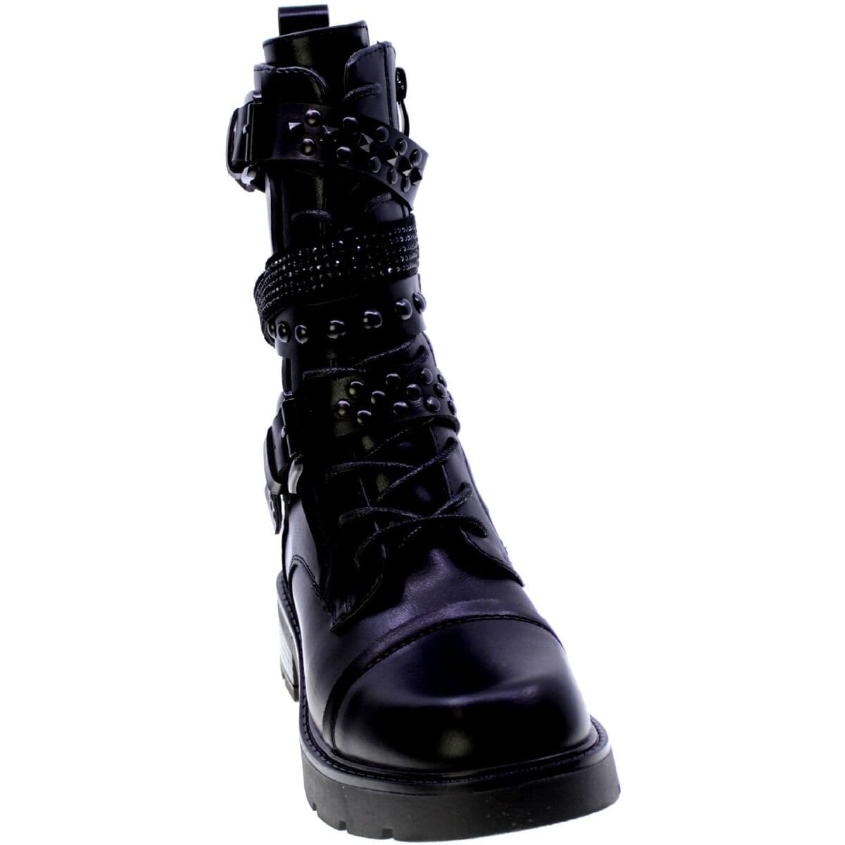 Women's Boots Gold&gold Black