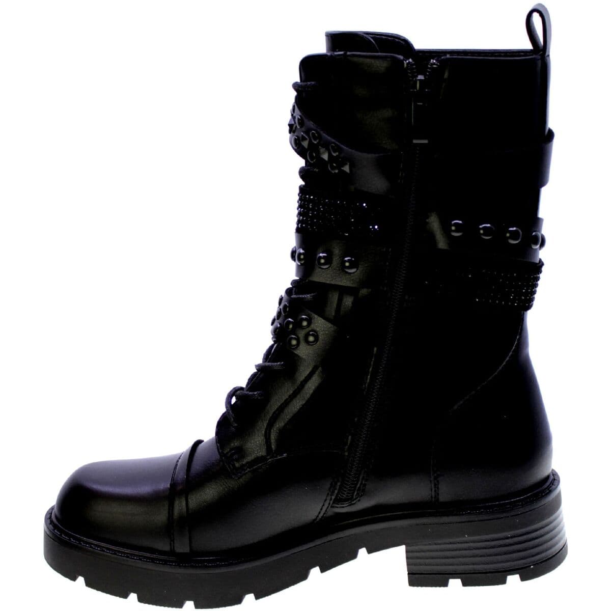 Women's Boots Gold&gold Black