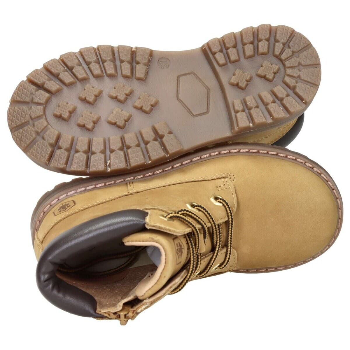 Boys' Boots Lumberjack Yellow