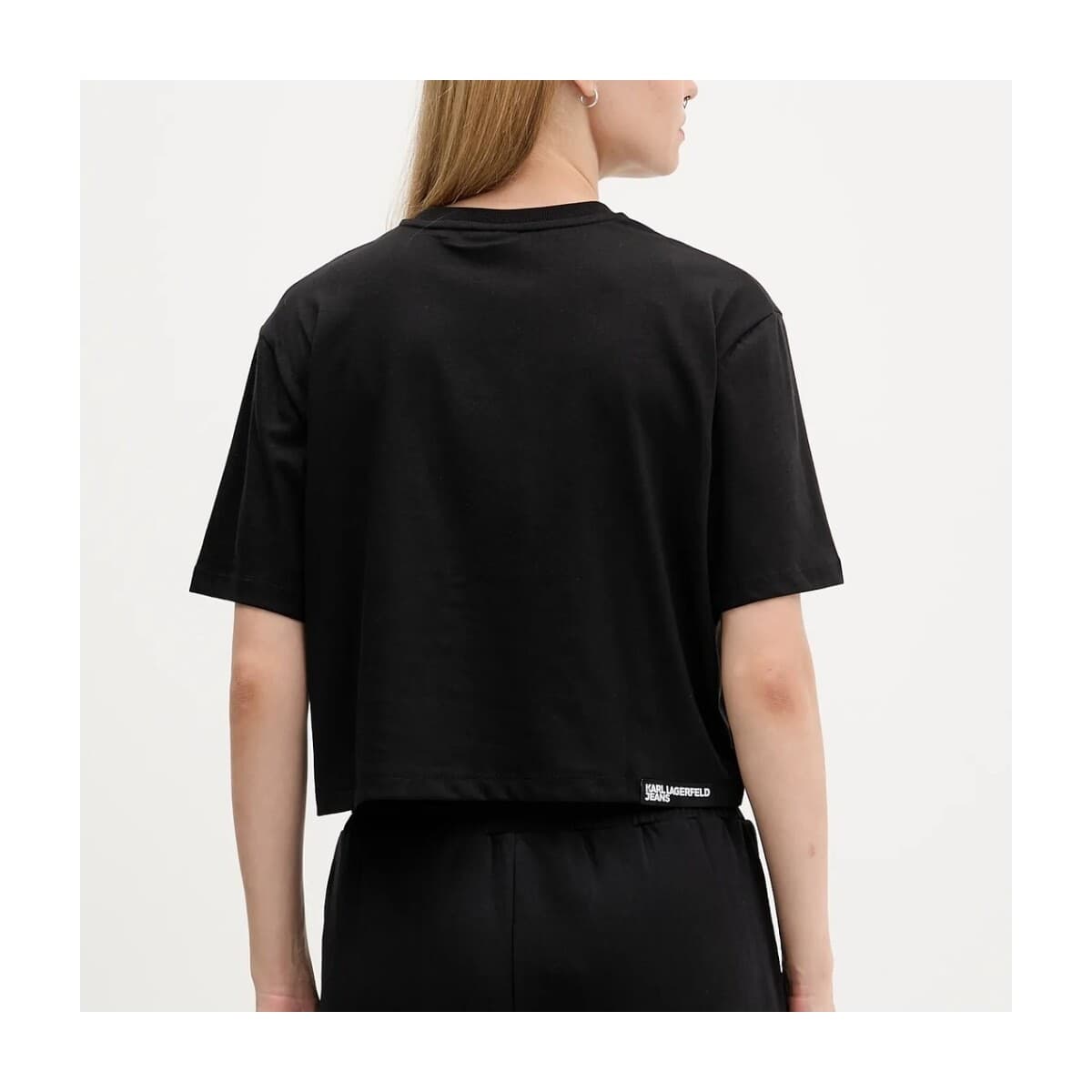 Women's T-Shirts Karl Lagerfeld Black