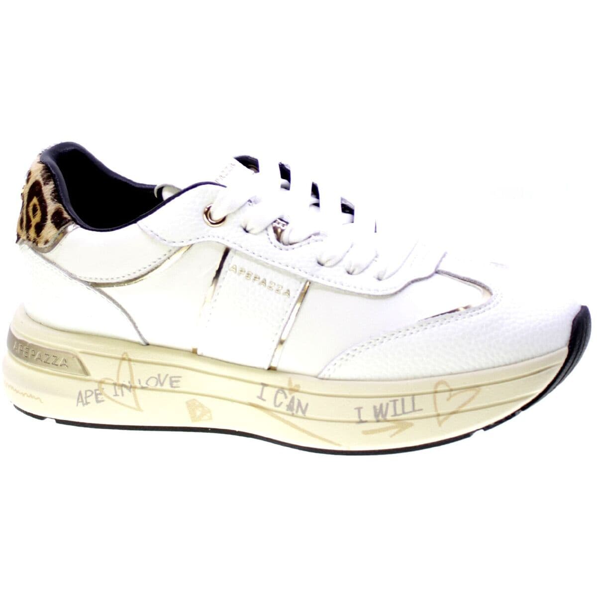 Women's Sneakers Apepazza White