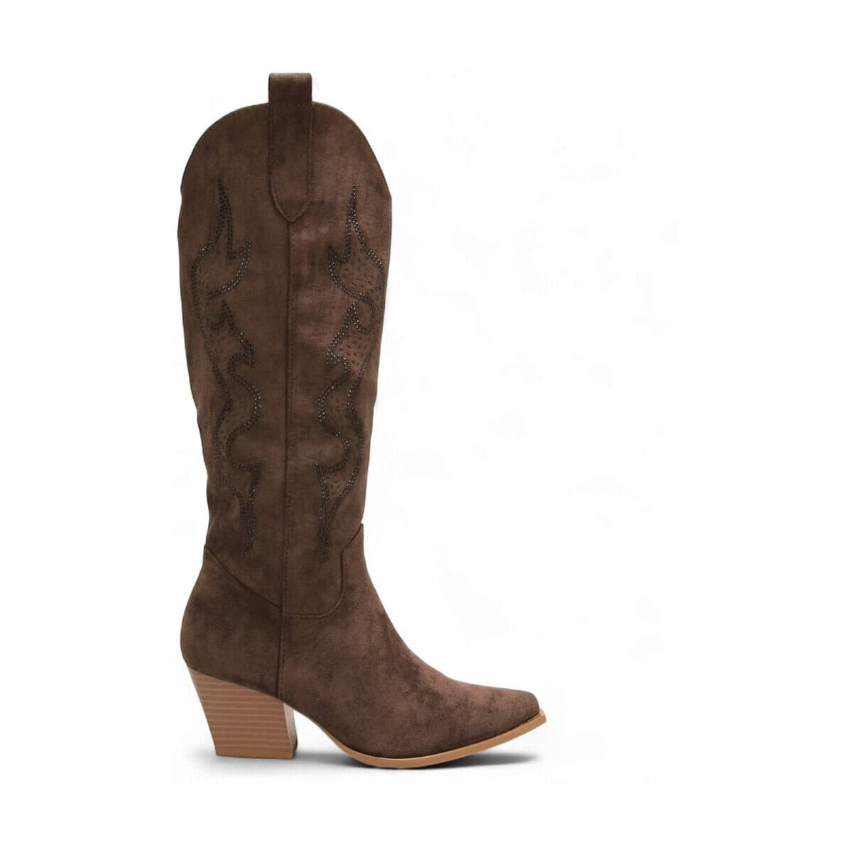 Μπότες με τακούνι La Modeuse 76431_P181050