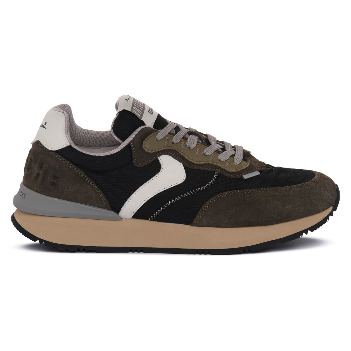 Men's Sneakers Voile Blanche Green