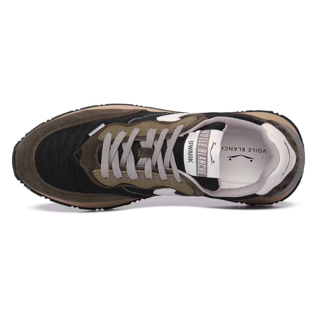 Men's Sneakers Voile Blanche Green