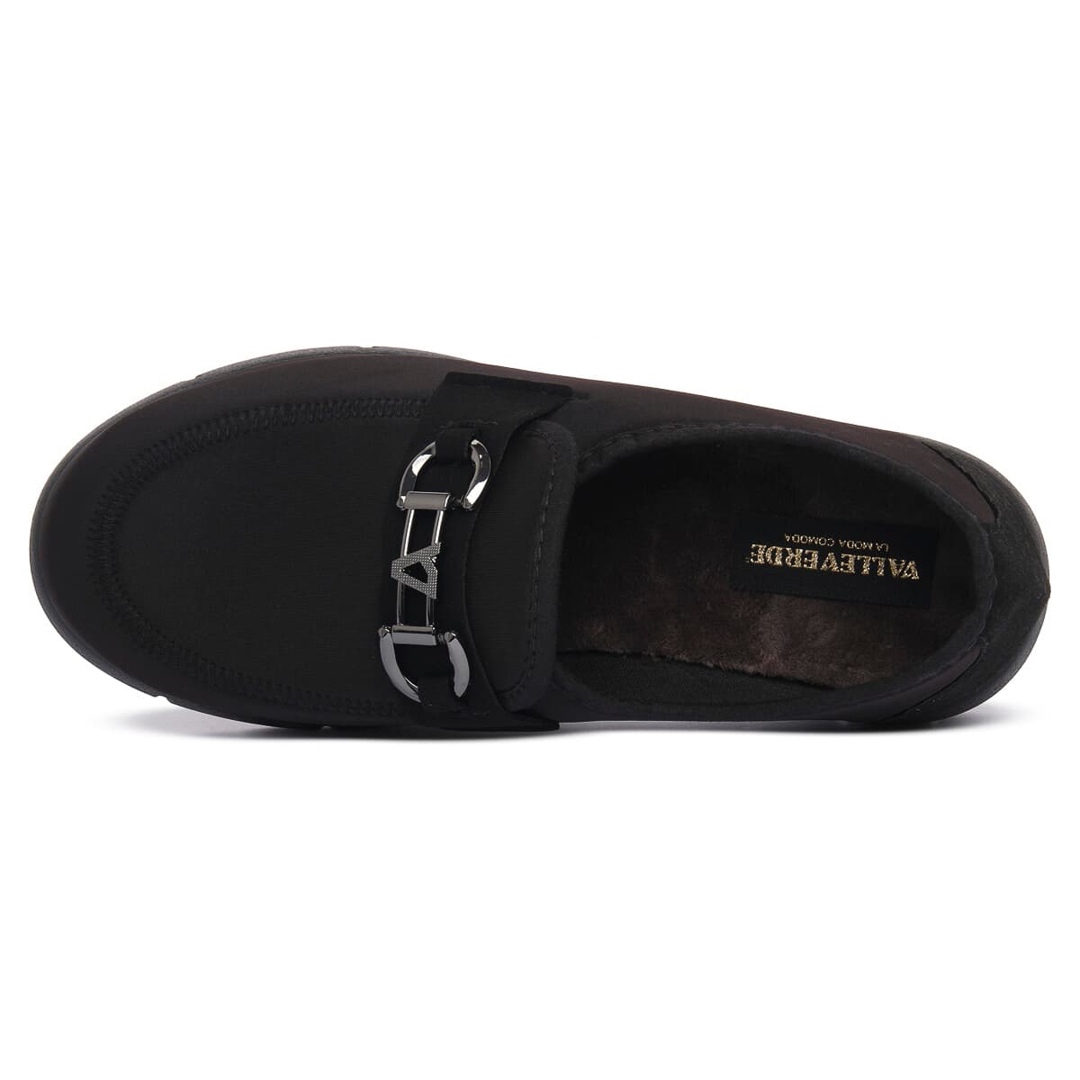 Women's House Slippers Valleverde Black