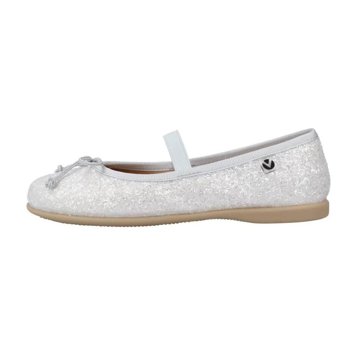 Women's Ballet Flats Victoria Silver