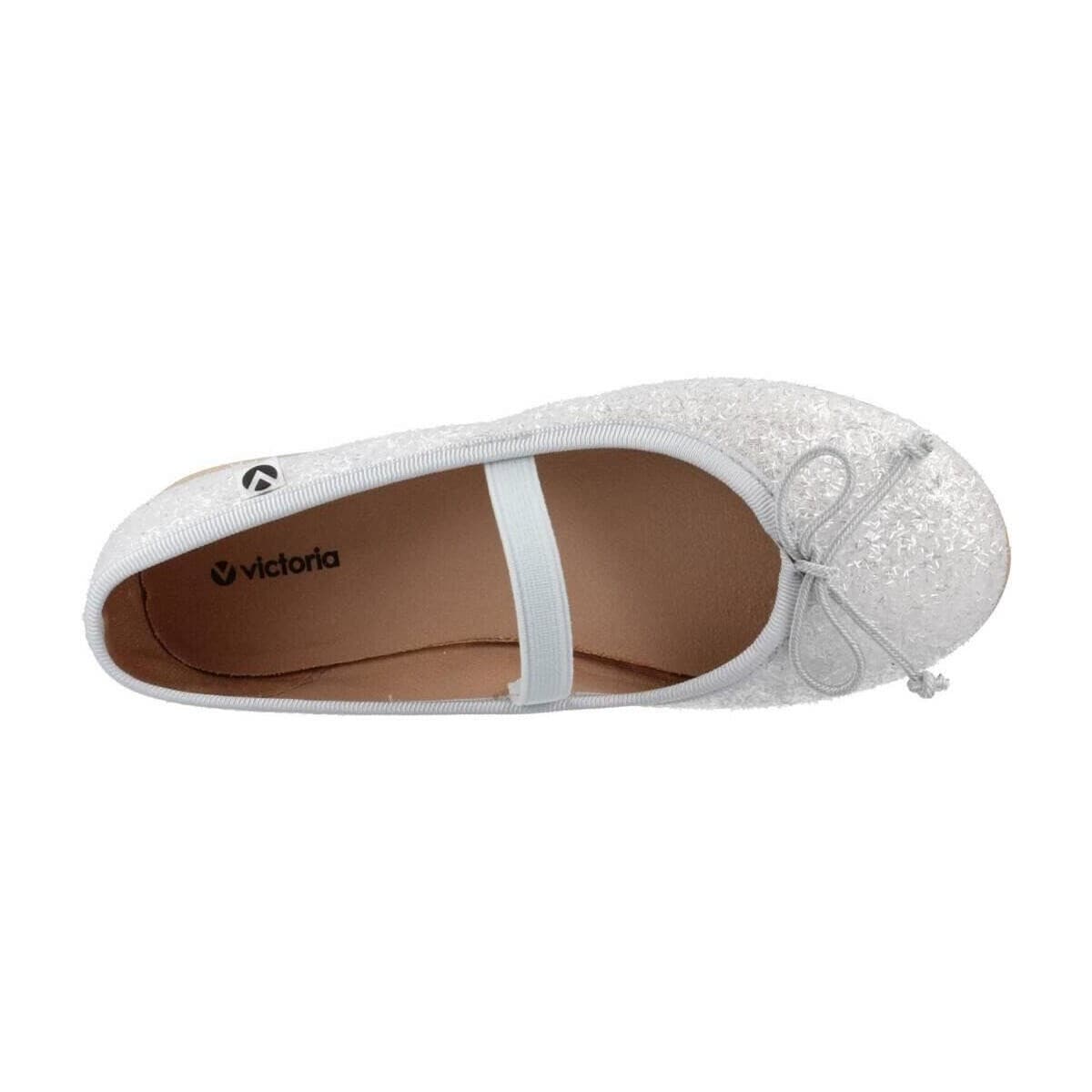 Women's Ballet Flats Victoria Silver