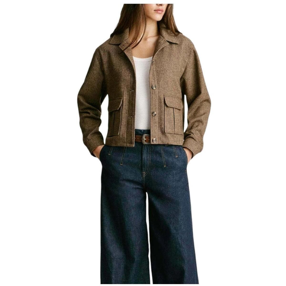 Women's Coats Pepe Jeans Brown