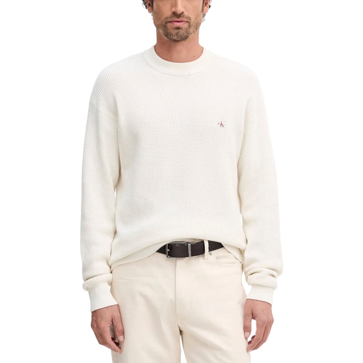 Men's Sweaters Calvin Klein White