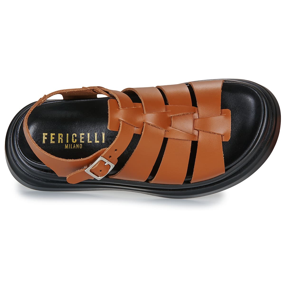 Women's Sandals Fericelli Brown