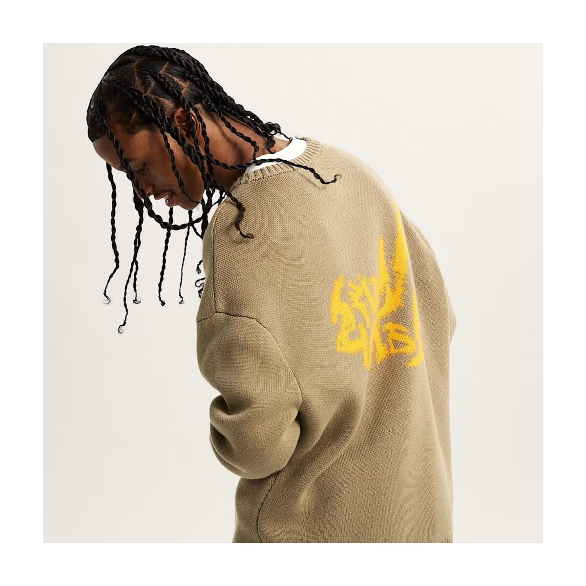 Men's Sweaters Vans Brown