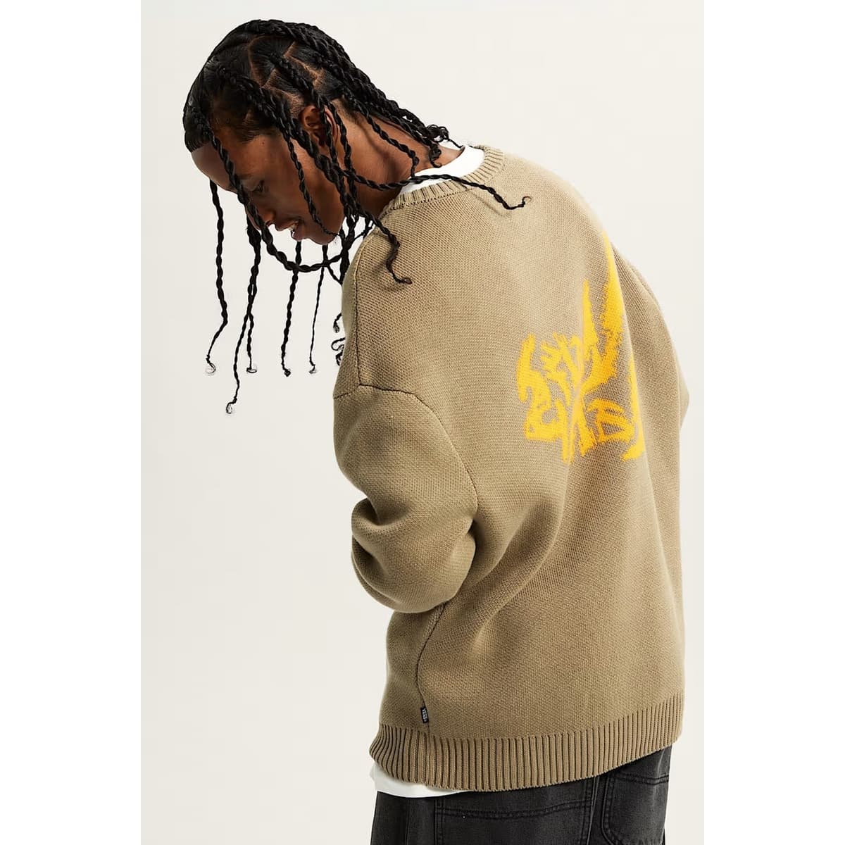 Men's Sweaters Vans Brown