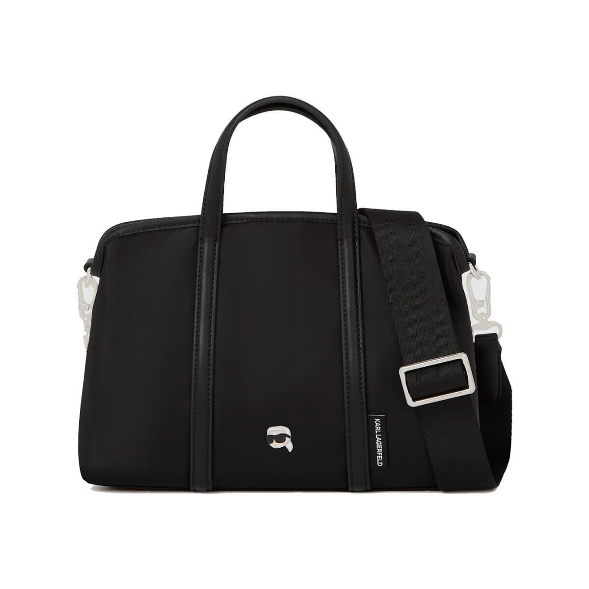 Τσάντες Χειρός Karl Lagerfeld Bolsos Mujer Modèle Ikon Nylon Sm Satchel