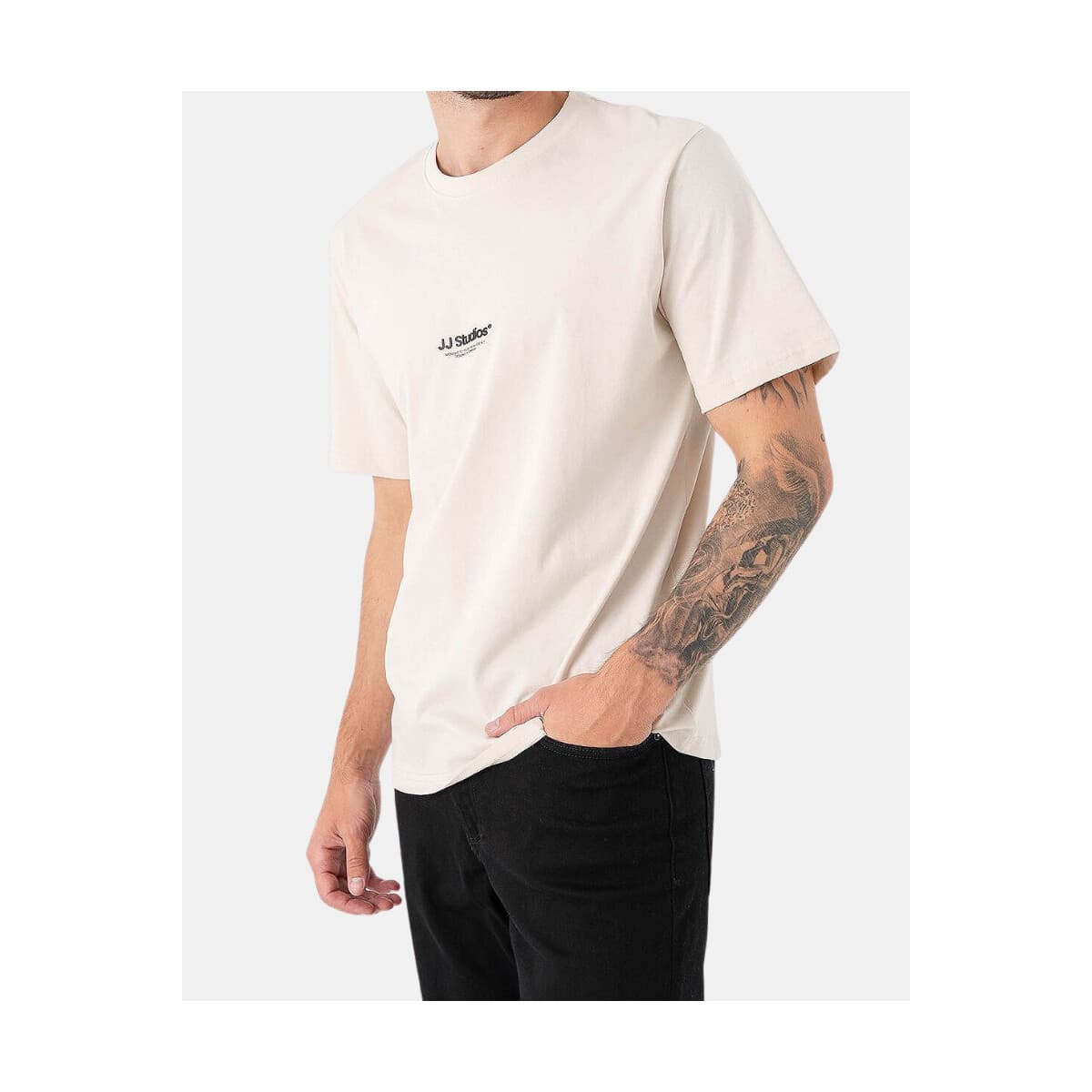 Men's T-Shirts Jack & Jones Beige