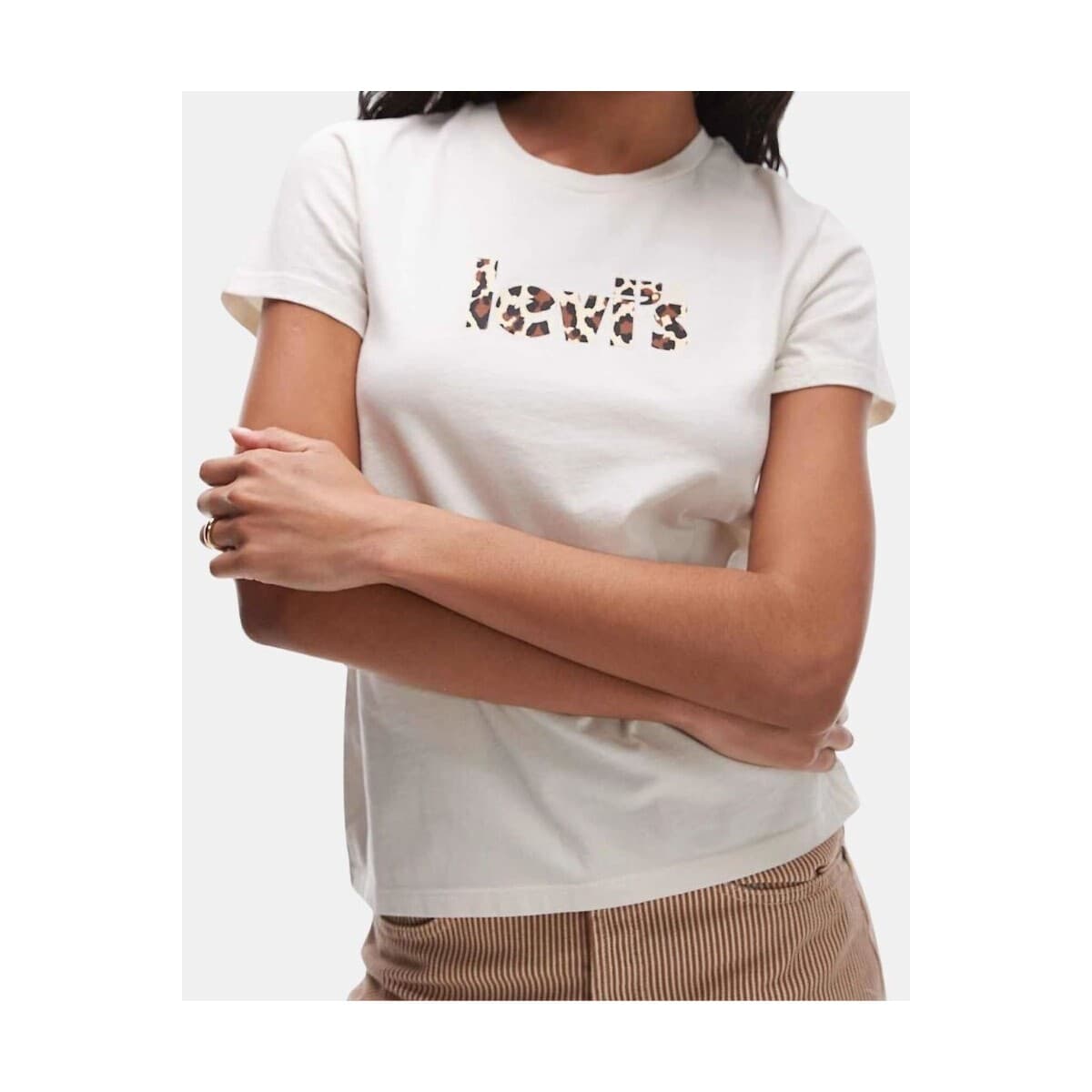 Women's T-Shirts Levis White