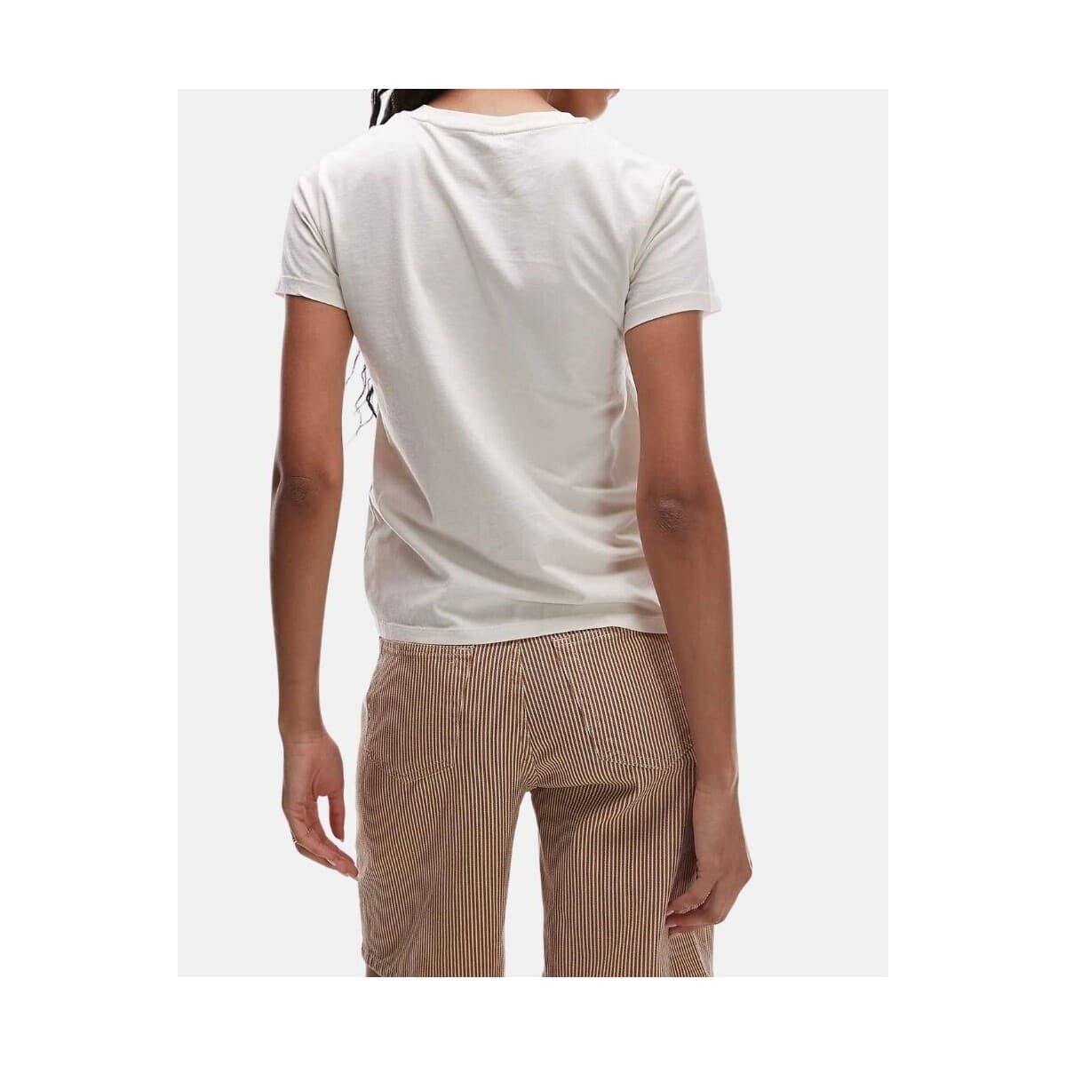 Women's T-Shirts Levis White