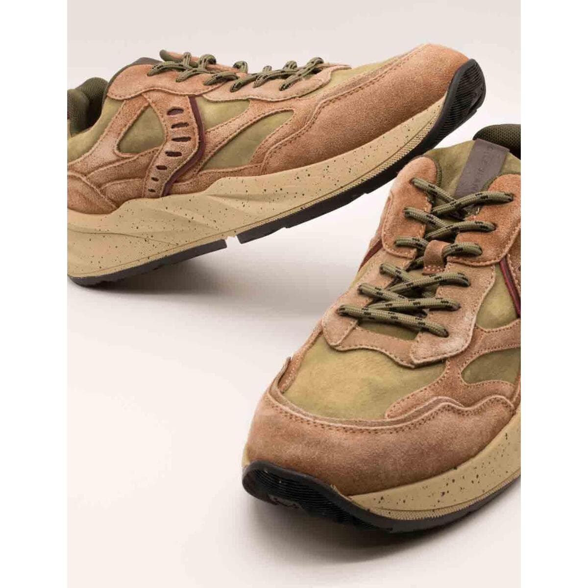 Men's Sneakers Voile Blanche Green