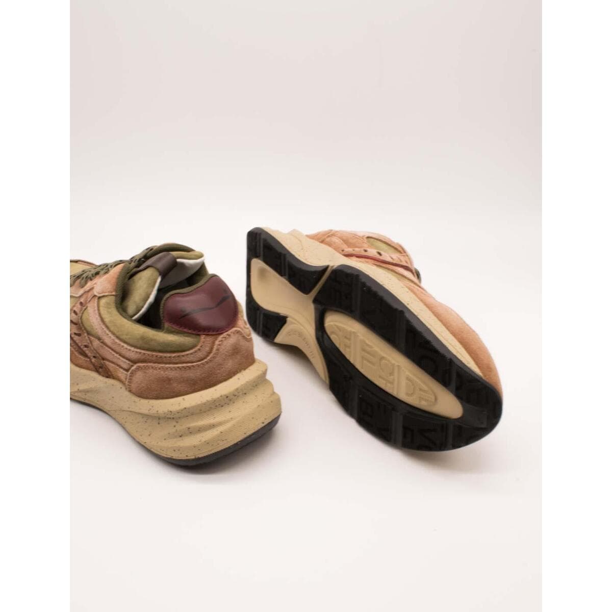 Men's Sneakers Voile Blanche Green