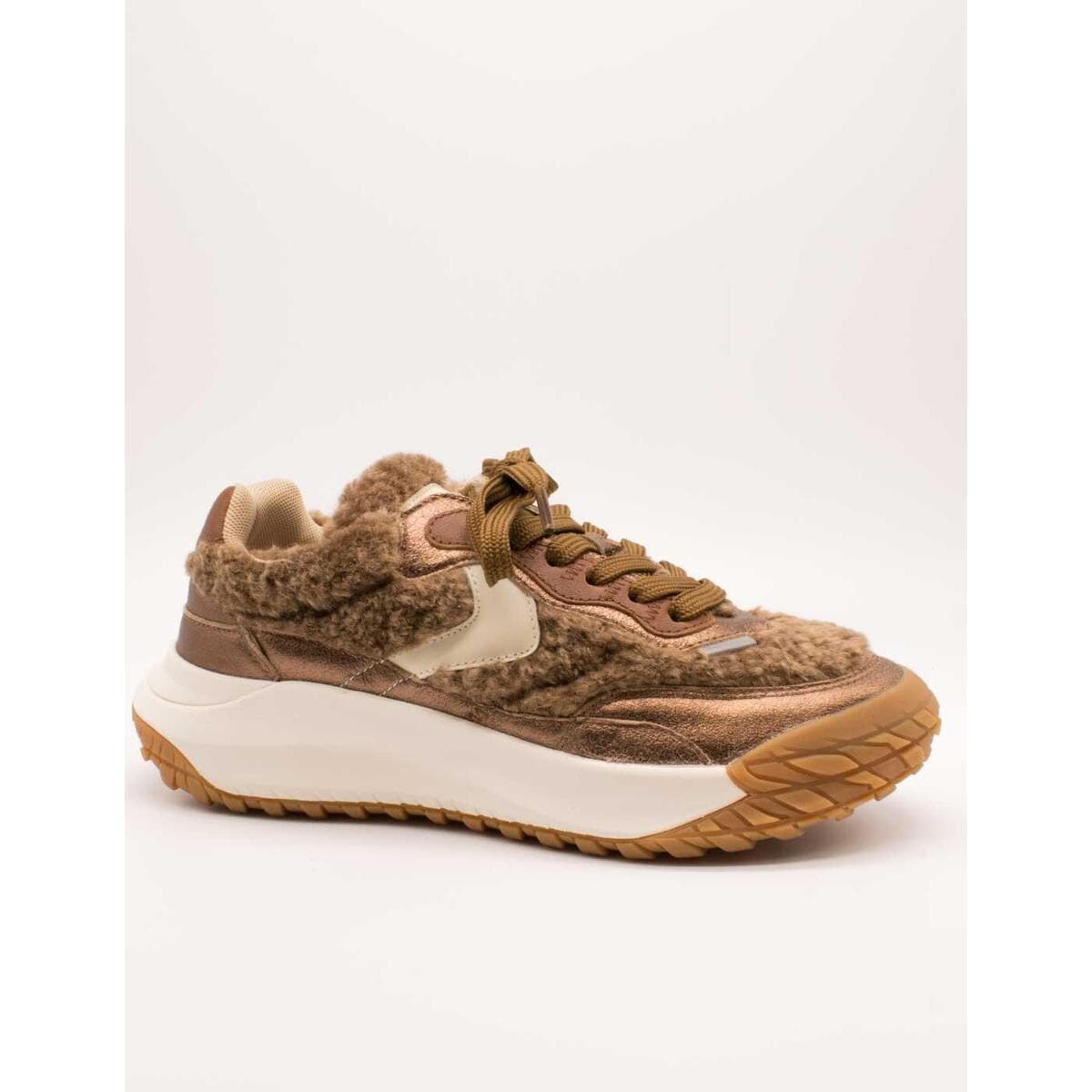 Women's Sneakers Voile Blanche Beige