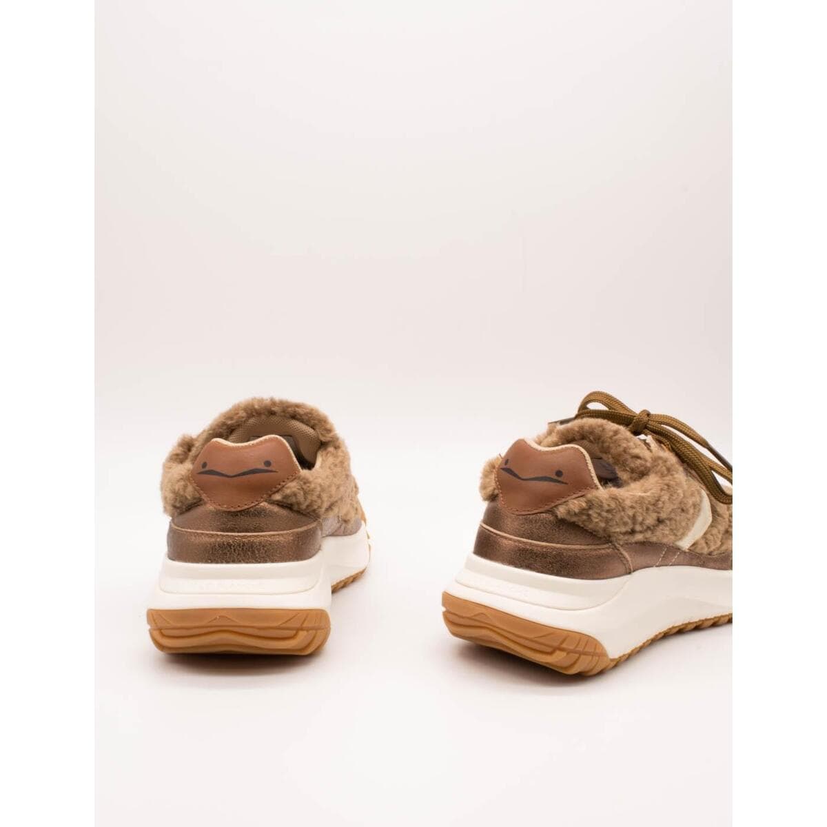 Women's Sneakers Voile Blanche Beige