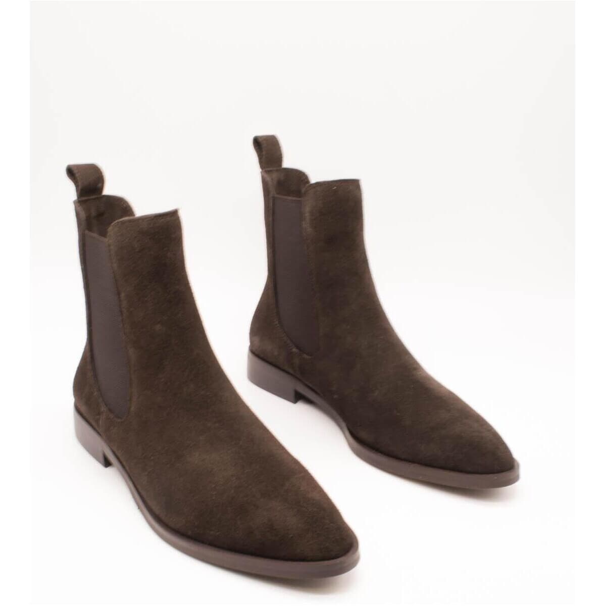 Women's Ankle Boots Zabba Difference Brown