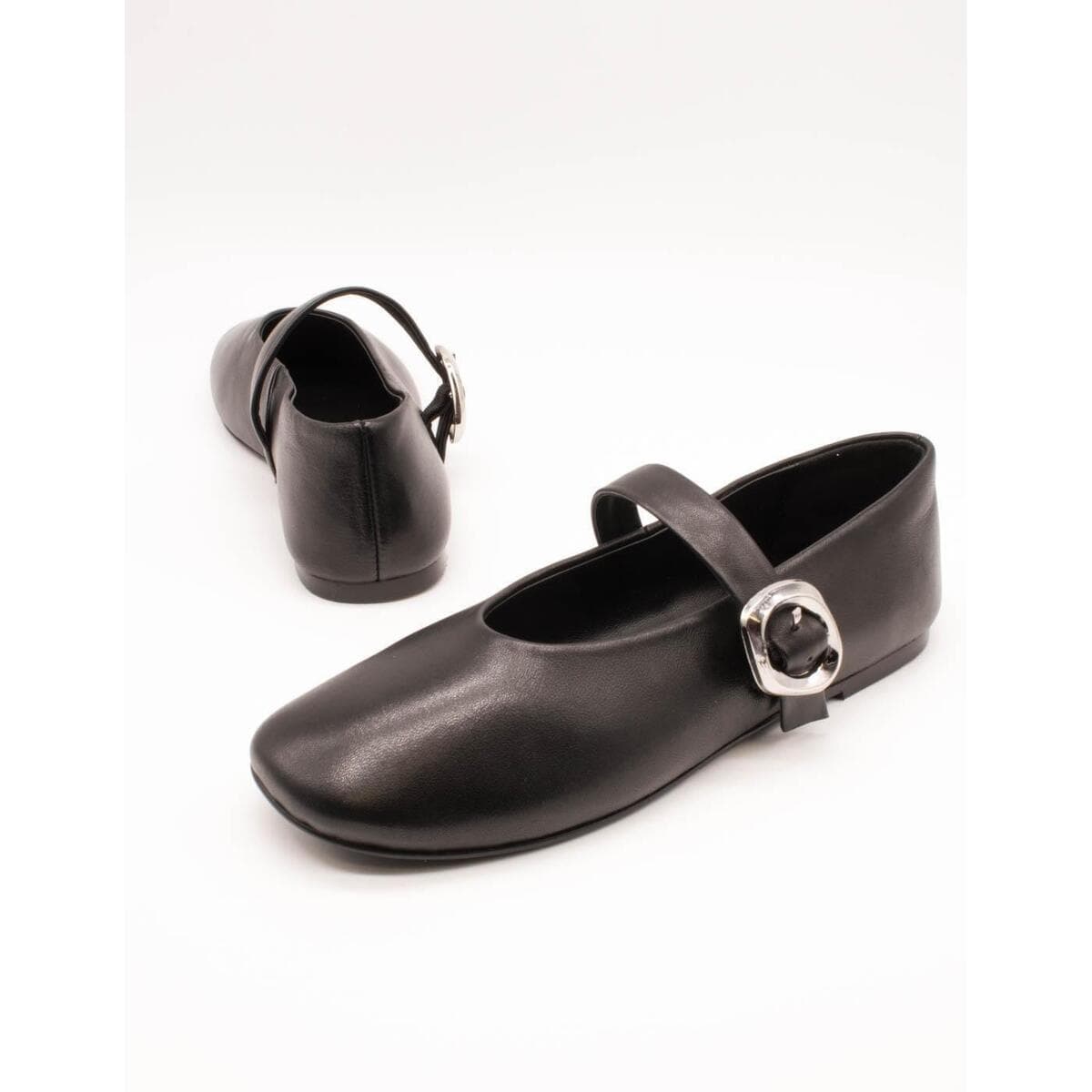 Women's Ballet Flats Zabba Difference Black