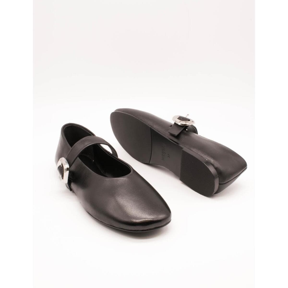 Women's Ballet Flats Zabba Difference Black