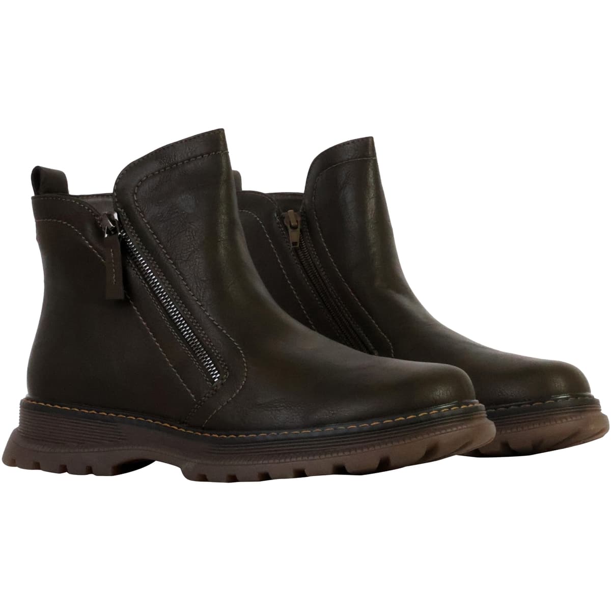 Women's Boots The Divine Factory Khaki