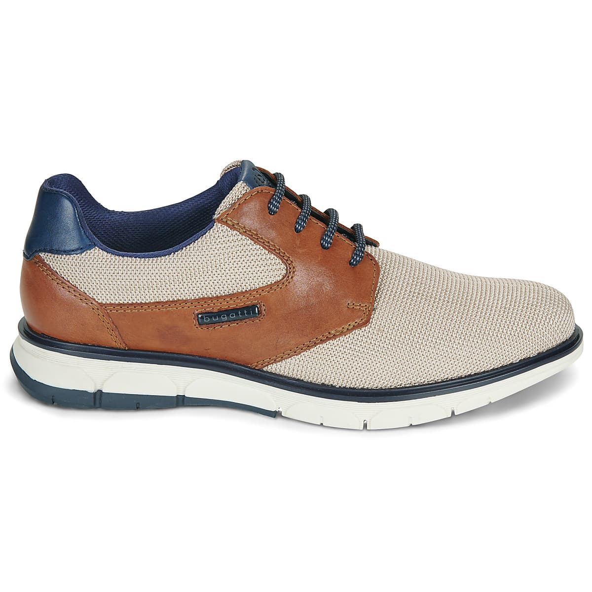 Men's Derby Shoes Bugatti Beige