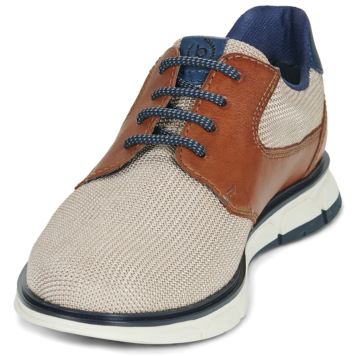 Men's Derby Shoes Bugatti Beige