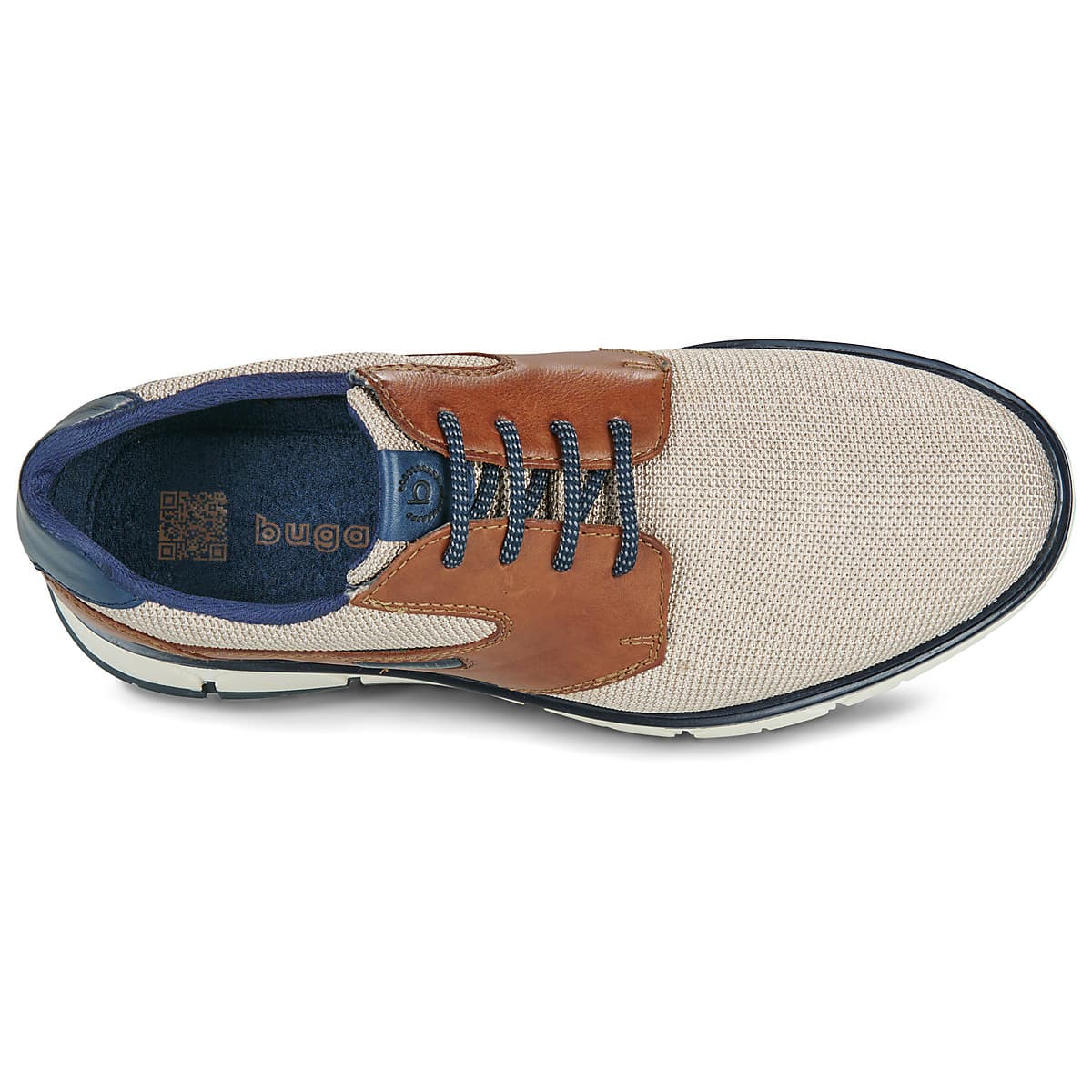 Men's Derby Shoes Bugatti Beige