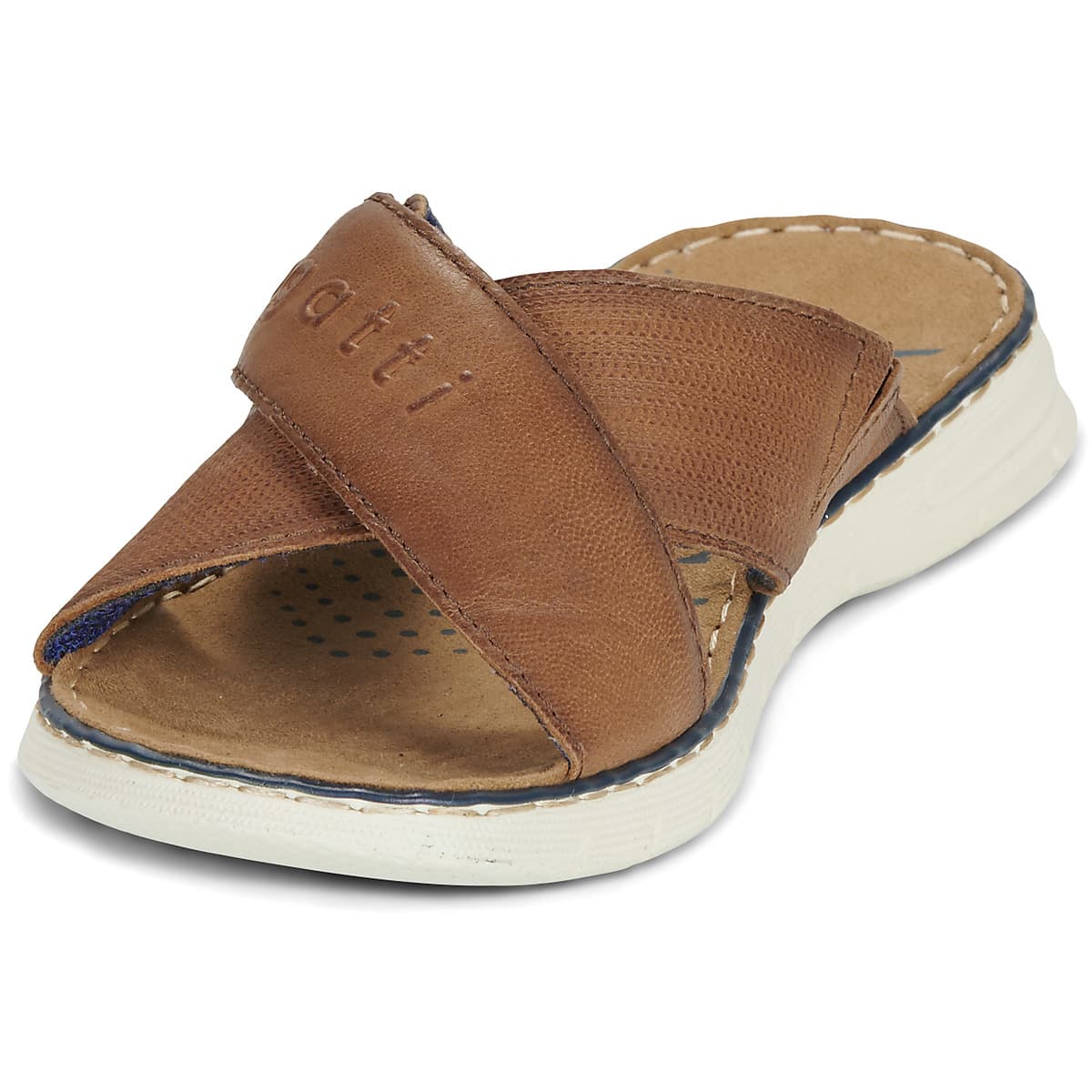 Men's Mules Bugatti Brown