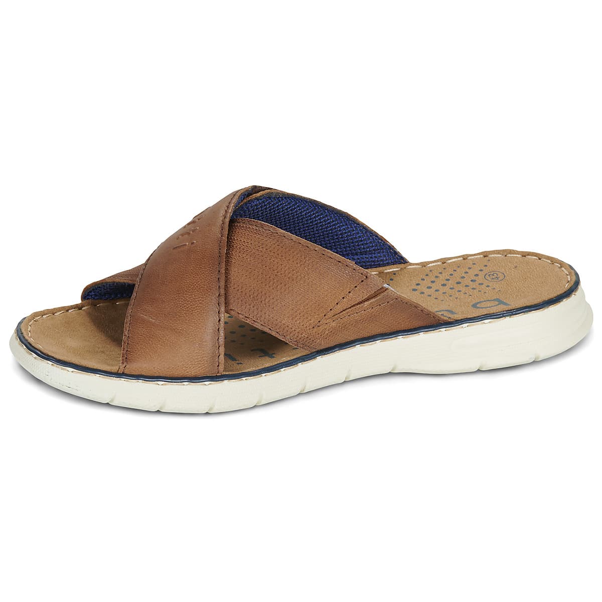 Men's Mules Bugatti Brown