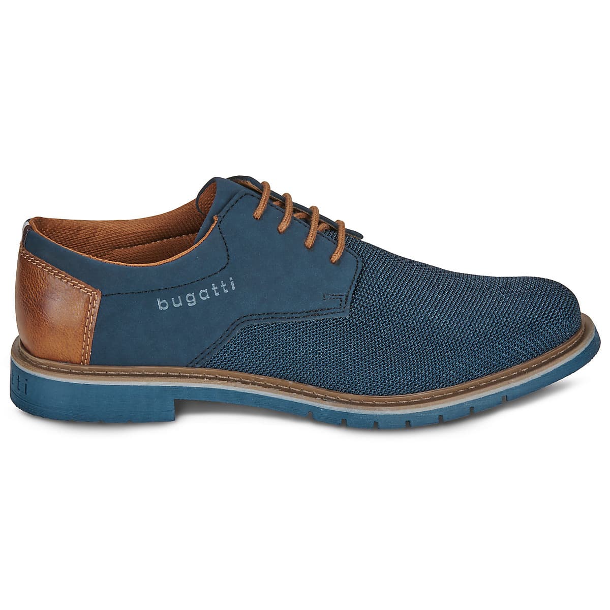 Men's Derby Shoes Bugatti Blue