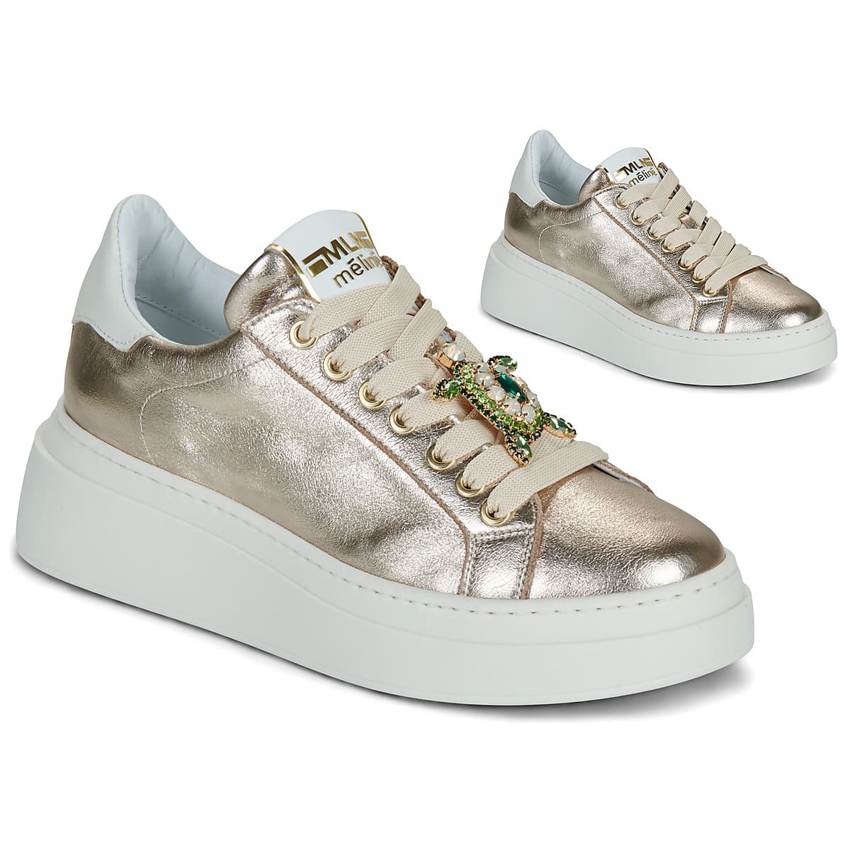 Women's Sneakers Meline Gold