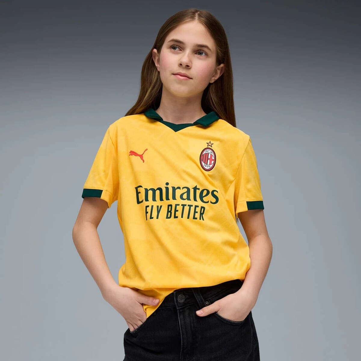 Girls' Polo Shirts Puma Yellow