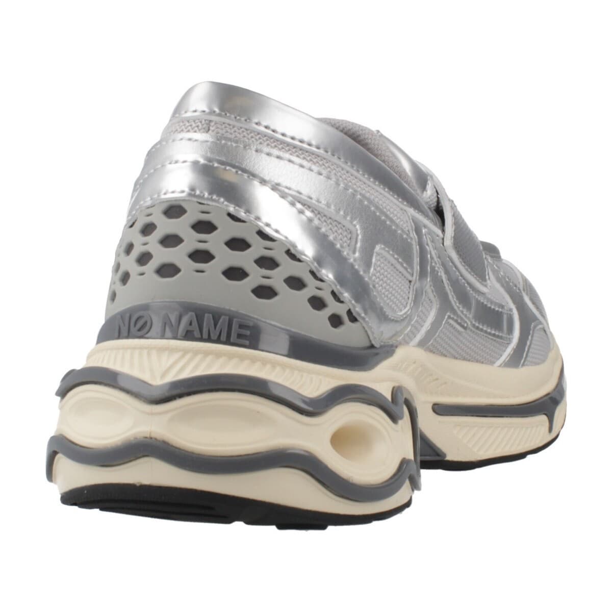 Women's Loafers No Name Silver