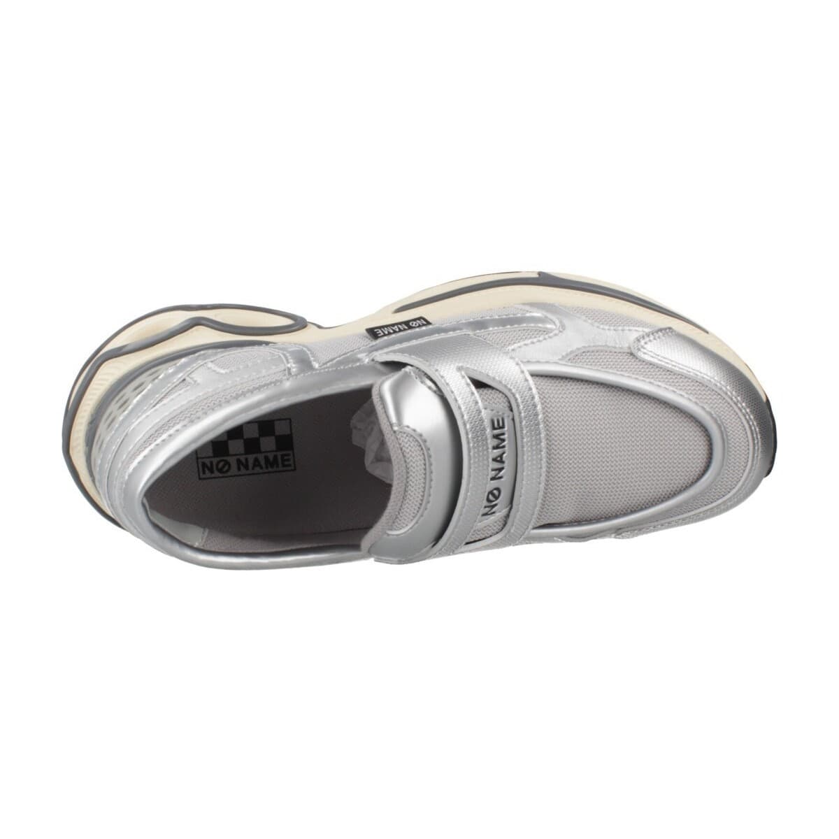 Women's Loafers No Name Silver