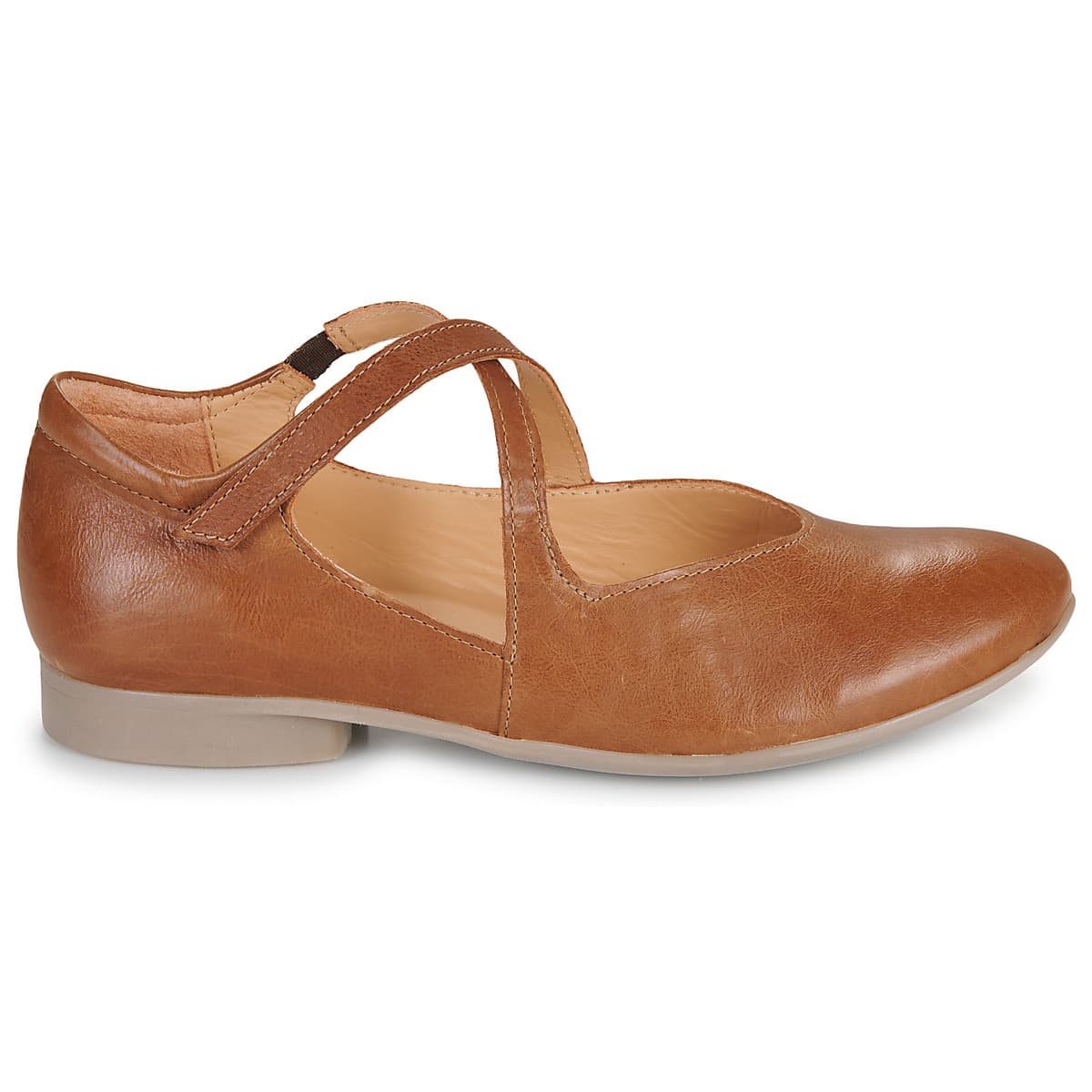 Women's Ballet Flats Think Brown