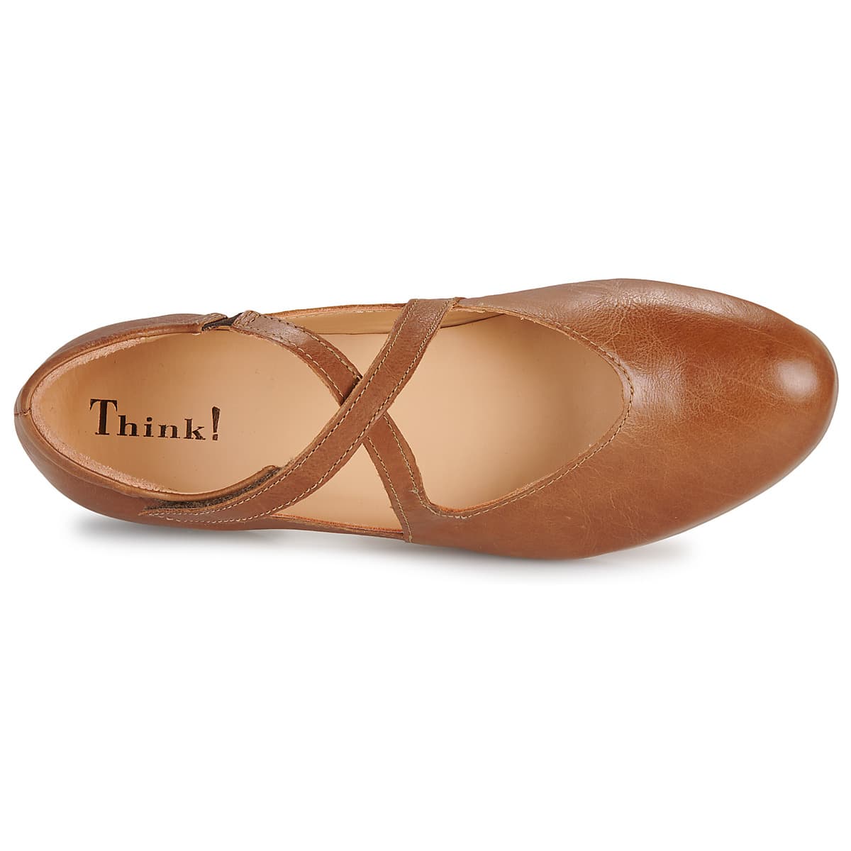 Women's Ballet Flats Think Brown