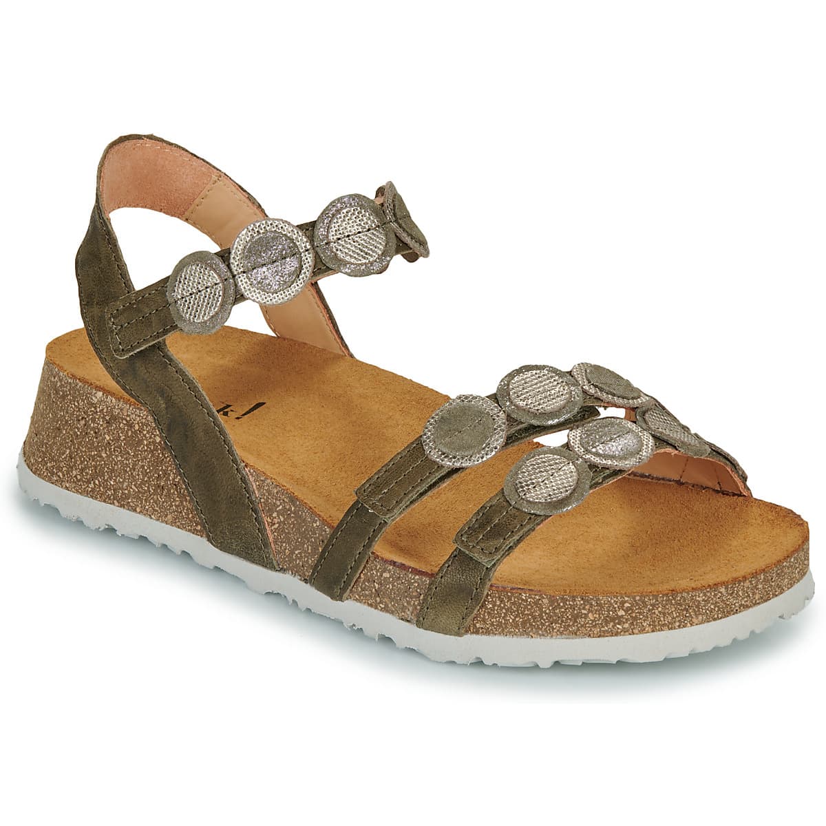 Women's Platforms Think Khaki