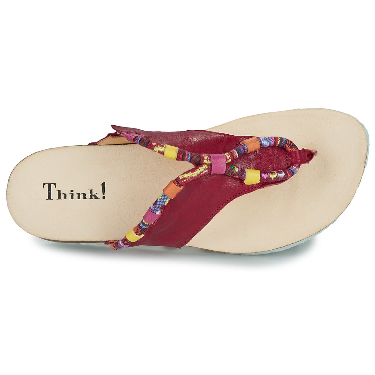 Women's Flip Flops Think Red