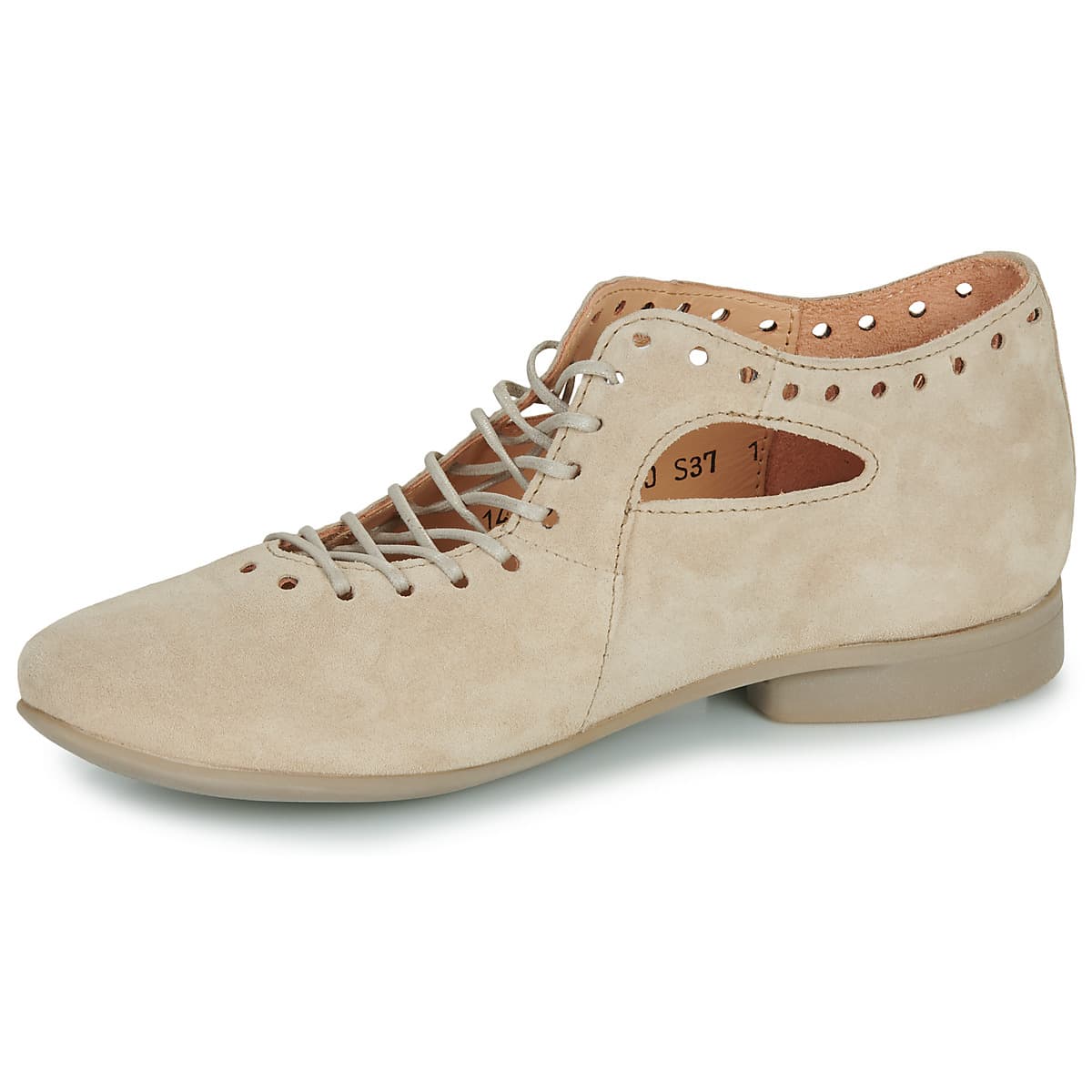 Women's Derby Shoes Think Beige