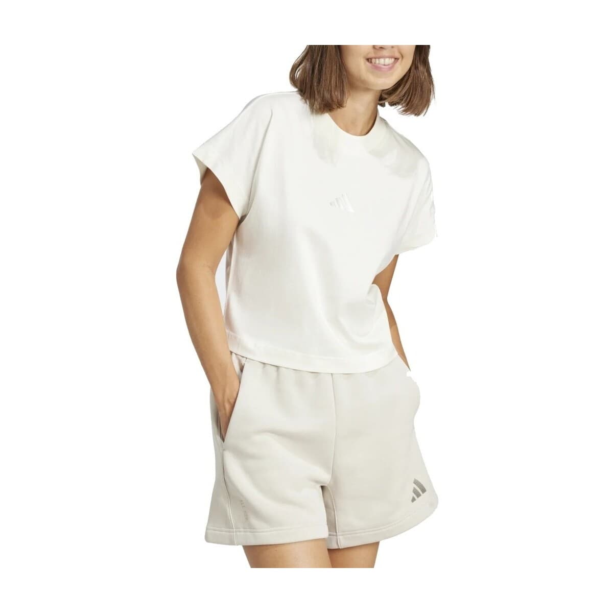 Women's T-Shirts adidas White