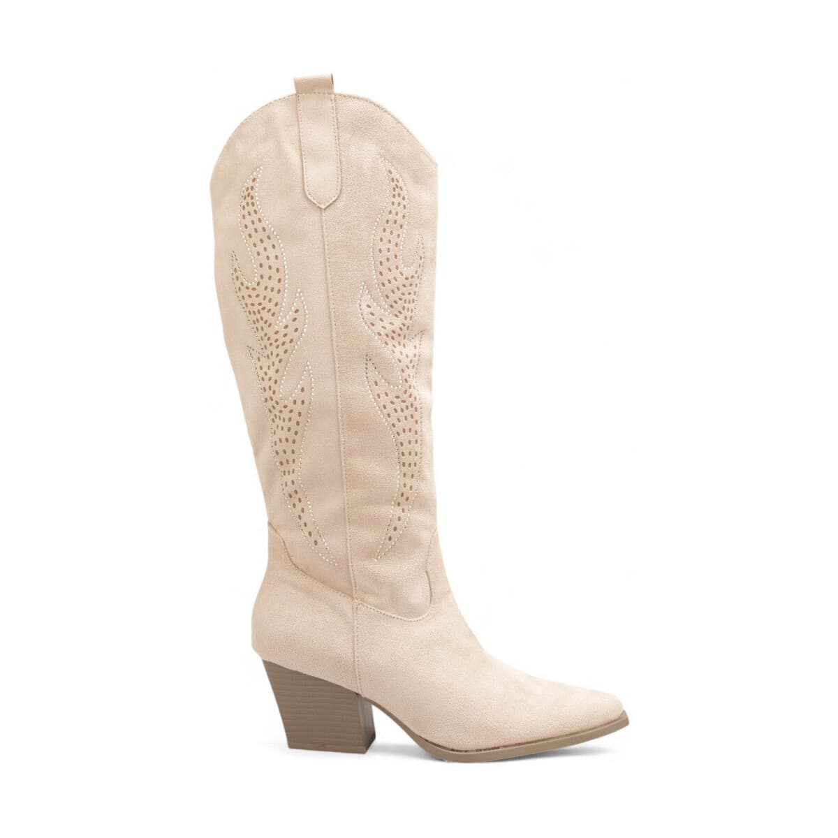 Μπότες με τακούνι La Modeuse 76447_P181074