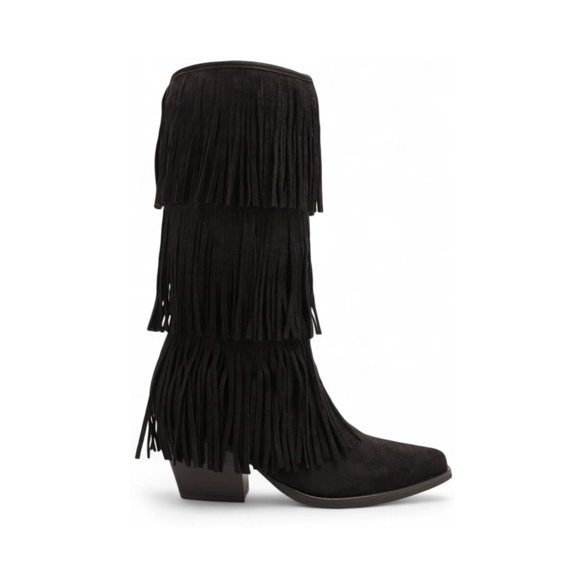 Μπότες με τακούνι La Modeuse 76468_P181202