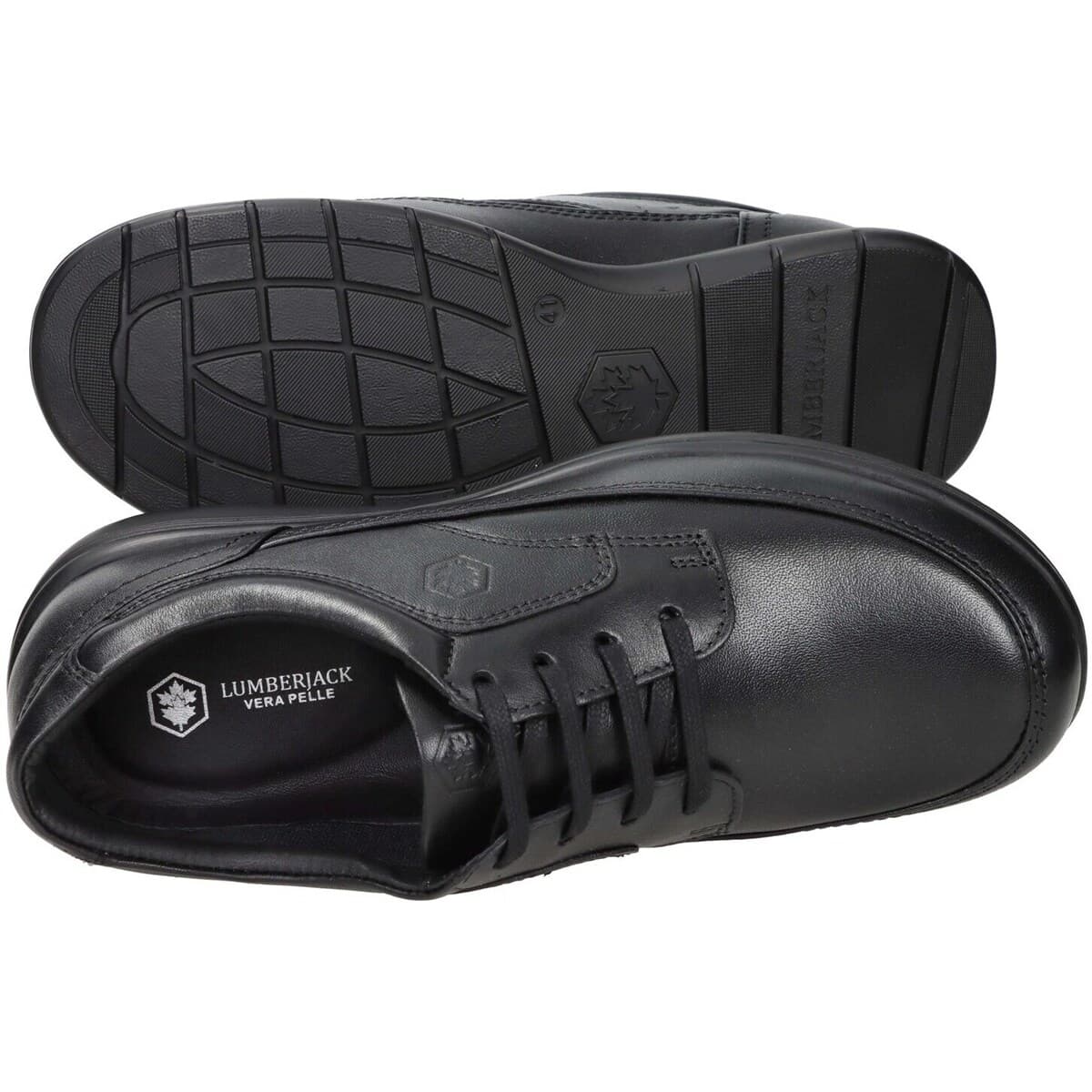 Men's Derby Shoes Lumberjack Black